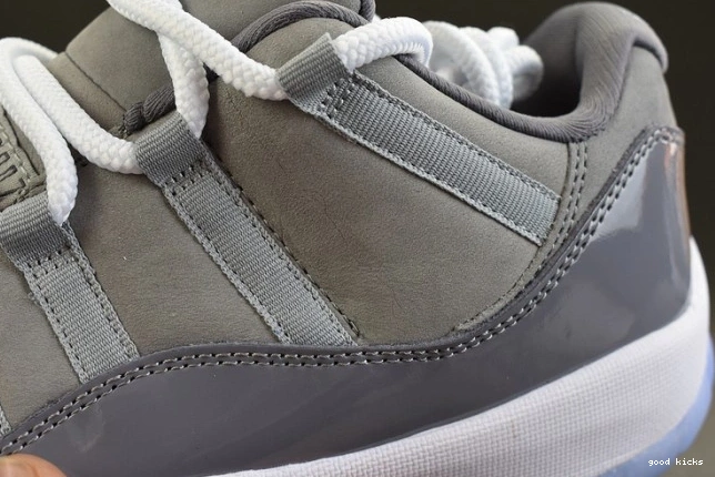 Cheap Air Jordan 11 Low Cool Grey 528895-003 0706